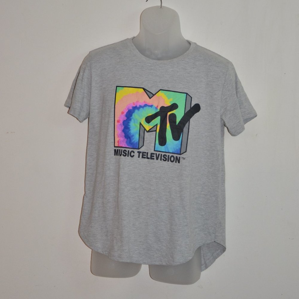 Mtv Tie-die logo Graphic Tee XL